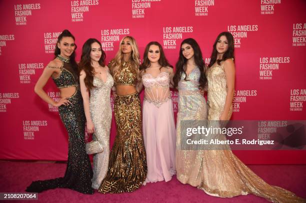 Group photo at LA Fashion Week.