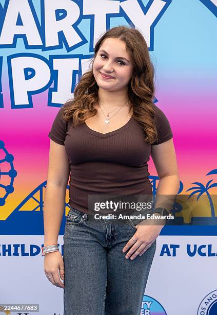 Ellory Grace at UCLA Mattel Children's Hospital Party On The Pier in Santa Monica, 2025